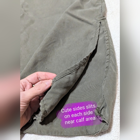 Joe Fresh size large army green straight dress, GUC - Picture 4 of 10